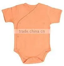 Organic Cotton Baby Kimono Baby Bodysuit thumbnail-1