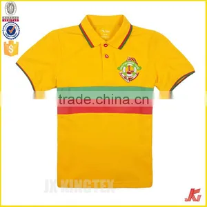 100% Embroidery Logo Custom Logo Work Pannel Polo Shirts Embroidered thumbnail-1