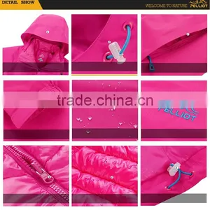 2017 New Custom Cheap Casual 3 in 1 Waterproof and Windproof Outdoor Jacket With Inner Down Padding Jacket thumbnail-5