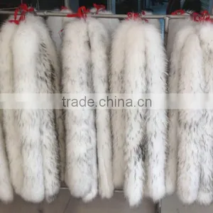 BBG-H-3 Chinese Genuine Raccoon Fur Trim for Hood thumbnail-1