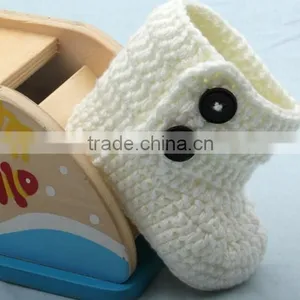 Wholesale New Fashion Girl Crochet Baby Booties thumbnail-5