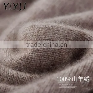 Fashion Winter Cashmere Sweater Women Irregular Hem Long Sleeve Knit Pullover thumbnail-4