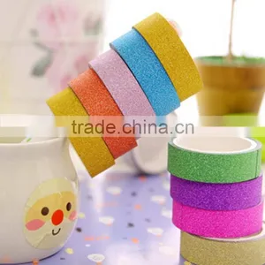 Multicolor Paper Tape Customizable Glitter Paper Tape Different Size Decorative Tape thumbnail-1