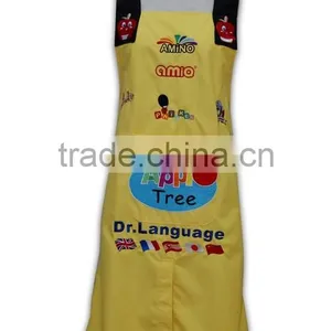 2015 Design Wholesale Promotional Solid Color Disposable Personalized Aprons thumbnail-2
