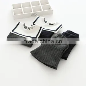 High Quality Cotton Soft Two Pieces Set Casual Girls Boutique Clothing Set thumbnail-1