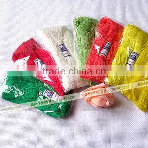 Dmc Color 100 Meters Cotton Cross Stitch Floss Thread France Royalbroider thumbnail-6