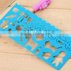 Plastic DIY Stencil Drawing Template for Scrapbooking,Planner,diary,set of 4 PCS thumbnail-6