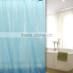 New Arrival Shower Curtian Bath Curtain Thicken 3D Water Cube Shower Curtain Bathroom Supplies With 12 Hooks thumbnail-3