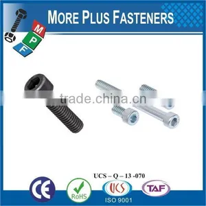 Made in Taiwan 8.8 Grade M8-1.25 x 25mm DIN 912 Hex Drive Class 12.9 Black Oxide Finish Alloy Steel Socket Cap Screw thumbnail-4