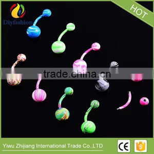 Hot Selling Colorful Navel Ring With Low Price thumbnail-5