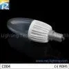 3W High Power E14 0.8 Power Factor LED Candle Bulb Lights thumbnail-1