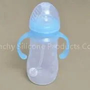 BPA Free Silicone Baby Feeding Bottles thumbnail-3