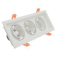 New High Lumen, High CRI COB Integrated Grille Light 3*10W thumbnail-1