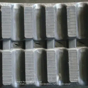 Rubber Track 280*72*47 for Remote Control Robot Lawn Mower thumbnail-1