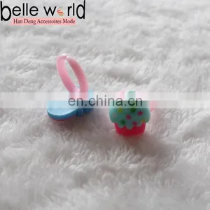 New Fashion Lovely Cartoon Owl Children Rings Kids Girls Bow Finger Ring thumbnail-1