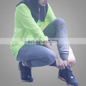 New Colors Hot In Malaysia Muslim Blouse Plus Size Muslimah Knit Blouse thumbnail-2