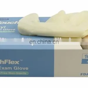 Disposable Non Woven Water Repellent Plastic Gloves thumbnail-1