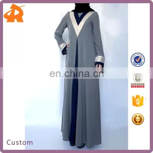 Customize Hot Sale Women Front Open Abaya Egypt,new Design Abaya in China thumbnail-1