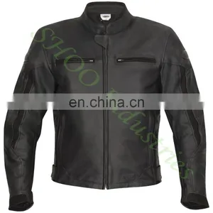 Chaqueta Jaqueta Couro Masculino Bomber Leather Jackets Men Motorcycle Jacket thumbnail-2