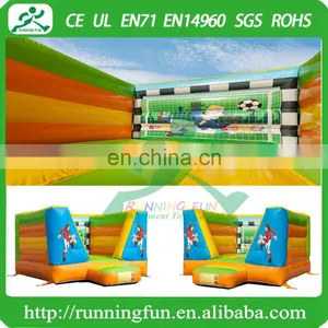 Mini Inflatable Football Open Bouncy Castle thumbnail-1