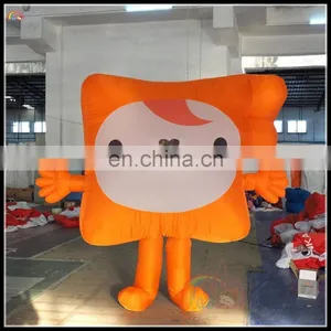 Wholesale China Suppliers Inflatable Moving Advertising Cartoon Mascot For Sale thumbnail-1
