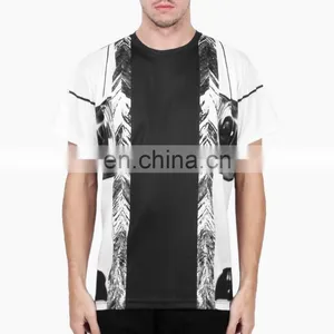 Mens Sublimation Printing T-shirts Short Sleeve Dri Fit t Shirts Dri Fit Sports t Shirt thumbnail-2