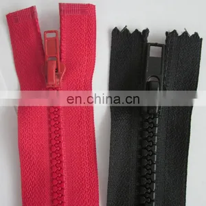 Custom Design Long Chain Nylon Reversed Zipper thumbnail-1