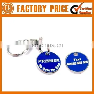 Customized Logo OEM Designed Shopping Trolley Keyring thumbnail-1