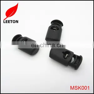 Factory Supply Black Spring Plastic Rope Stopper thumbnail-6
