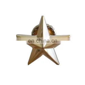 Wholesale Brass Uniform Star Buttons With Screw thumbnail-1