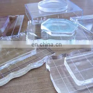 Acrylic Stamp Block,acrylic Block for Stamp,acrylic Block for Rubber Stamp Mounting thumbnail-1