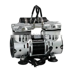 New Design Silent Oil Free Piston Portable Vacuum Pump for Fish Farming Tank thumbnail-2