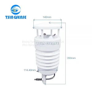 WES918 Outdoor Integrated Multi-gas VOC Sensor,SO2,NO2,NO,CO,O3,H2S,PM2.5,PM10 and GPRS Weather Sensors for Air Pollution Monitoring System thumbnail-3