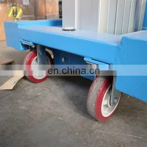 7LSJLI Shandong SevenLift Hydraulic Aluminum New Mast Climbing Mobile Electric Aerial Lift Work Platform thumbnail-6