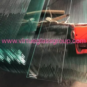 Manufacturer 6mm 8mm Custom Door Tempered Glass Panel thumbnail-1