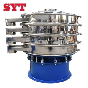 Sanyuantang Circular Vibrating Screen for Sieving Fruit Juice Separator Machine thumbnail-1