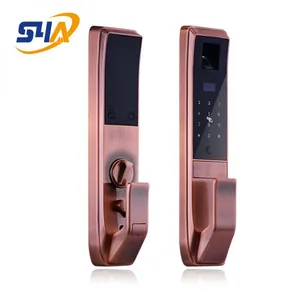 Biometric Fingerprint Lock Gate Access Control Stainless Steel Wireless Door Lock With Keypad thumbnail-4