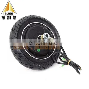 8 Inch Brushless Motor Electric Scooter 24V36V350W Wheel Solid Tire Electric Scooter Kit Scooter Hub Motor thumbnail-5