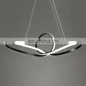 Tpstarlite Factory Direct Unique Shape Gold Custom Living Room Modern Pendant Lighting Chandelier thumbnail-6