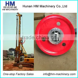 Sheave, Rope Roller, Main Winch Rope Center Guide Big Pulley For Bauer Drilling Rigs BG28 BG40 BG25 BG36 thumbnail-1