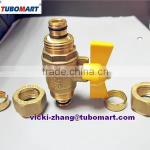 Gas Compression Fittings Gas Control Valve for Pex al Pex Gas Pipe thumbnail-2