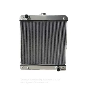 Excavator Vacuum Brazing Air Cooled Aluminum Hydraulic Oil Cooler KAT thumbnail-3