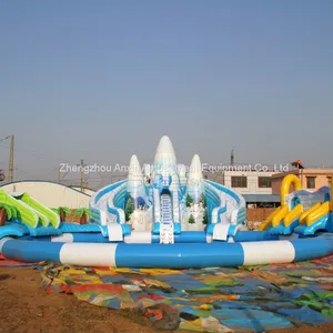 Cheap Factory Price Kids Commercial Inflatable Floating Water Park,Giant Octopus Inflatable Water Park Equipment thumbnail-1