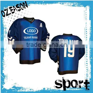 OEM Manufacturer Customized Ice Hockey Jersey Set Supplier's Choice thumbnail-5