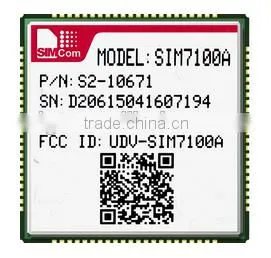 SIM7100A 4GModule Multi Band LTE/WCDMA/GNSS/HSPA New and Original thumbnail-1
