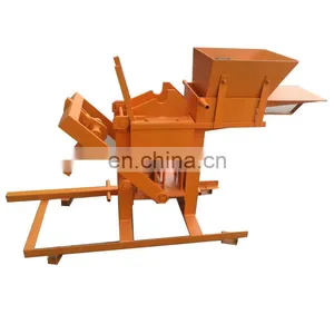 China All Kinds Of Manual Hand Red Interlocking Brick Presser Sale To Africa thumbnail-2
