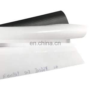 Printable 510g Flex Banner Frontlit Glossy Flex Black Back Banner(hot Lamination,glossy,500*500 9*9 ) thumbnail-2