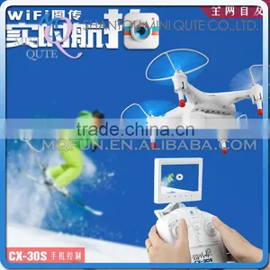 Mini Qute RC Remote Control Flying Helicopter Quadcopter Drone UFO 2.4GHz Aerial Photo Educational Electronic Toy NO.CX-30S thumbnail-1