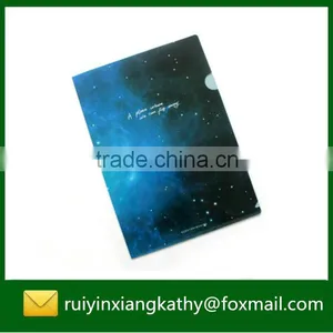 School Stationery Recycled PP Constellation Design L Shape Folder thumbnail-1