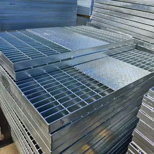 Hot Dip Galvanized Floor Steel Grating Manufacturers Supply thumbnail-4